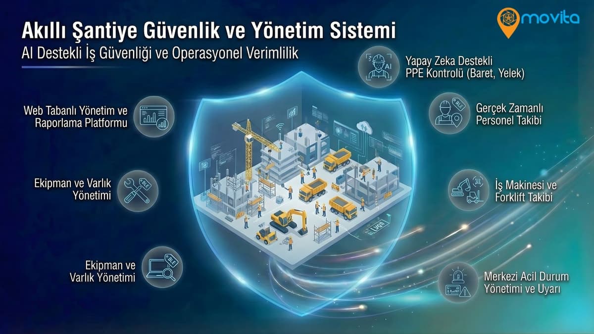 Akıllı Şantiye Güvenlik ve Yönetim Sistemi