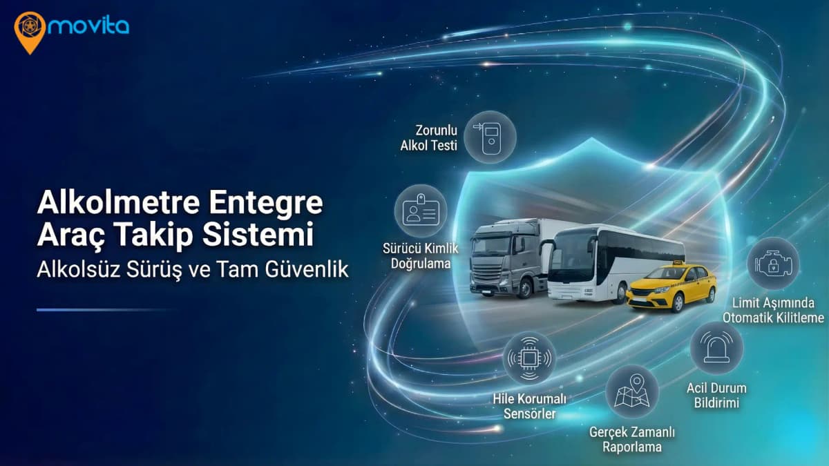 Alkolmetre Entegre Araç Takip Sistemi