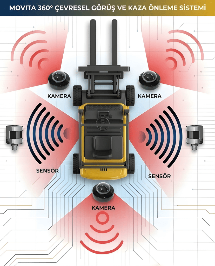 Forklift RTLS İç Mekan Takip Sistemi