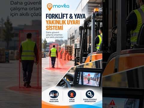 Forkliftlerde Yaya Yakınlık Uyarı Sistemi